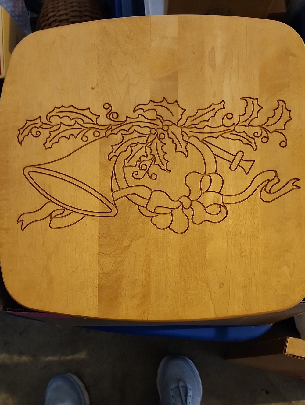 Longaberger Holiday Homecoming Basket LID Only